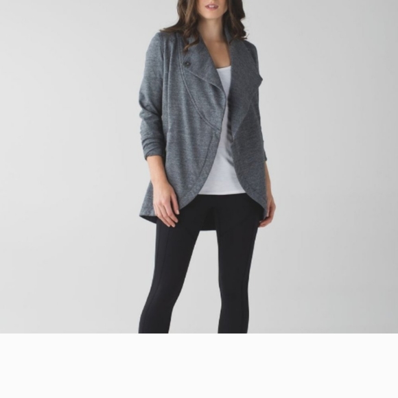 Lululemon That's A Wrap Sweatet SZ.6 Grey - Picture 2 of 9